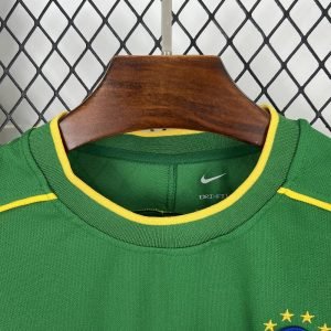 Camiseta retro de portero de Brasil 1998 - Image 5