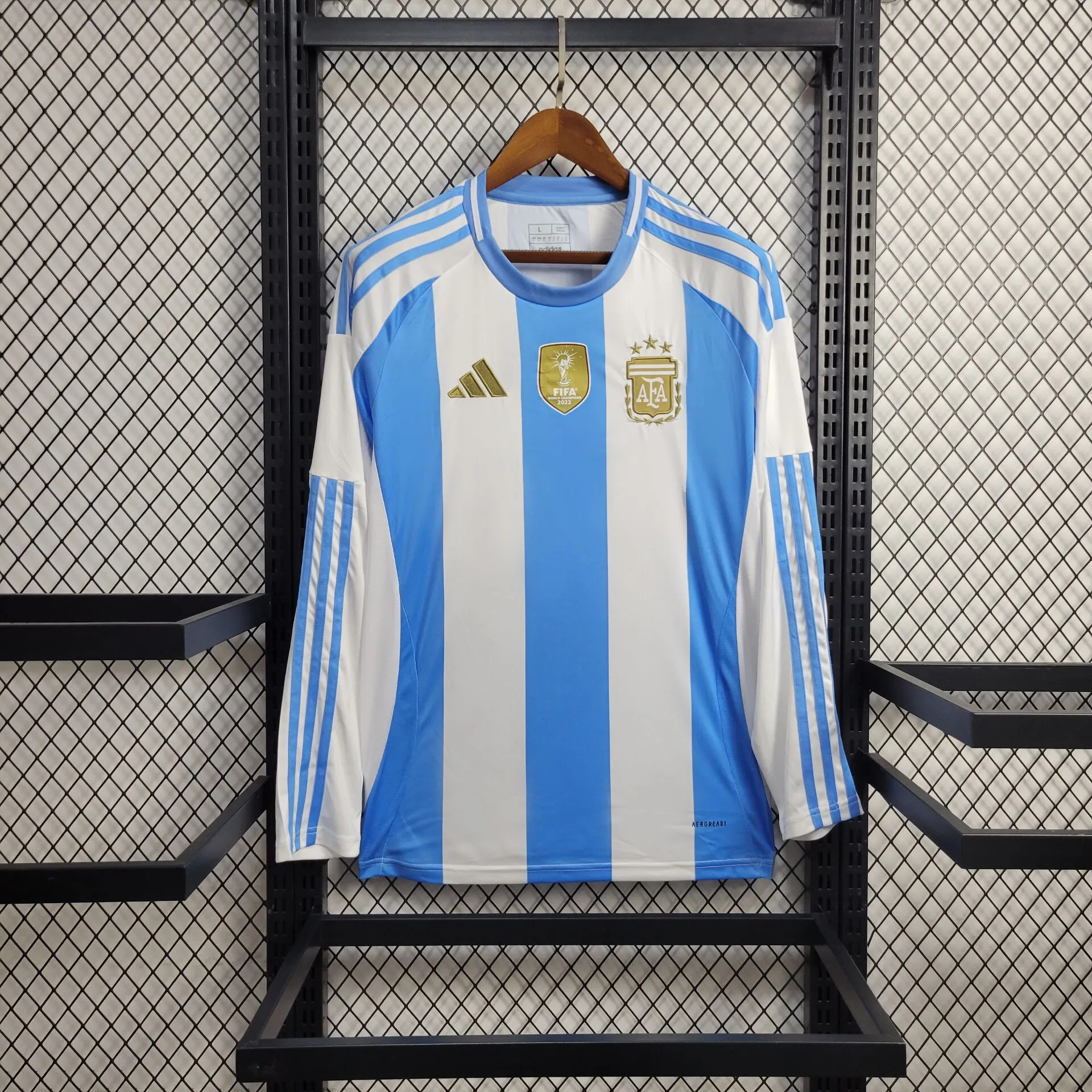 Argentina 2024/25 Local Manga Larga Jersey
