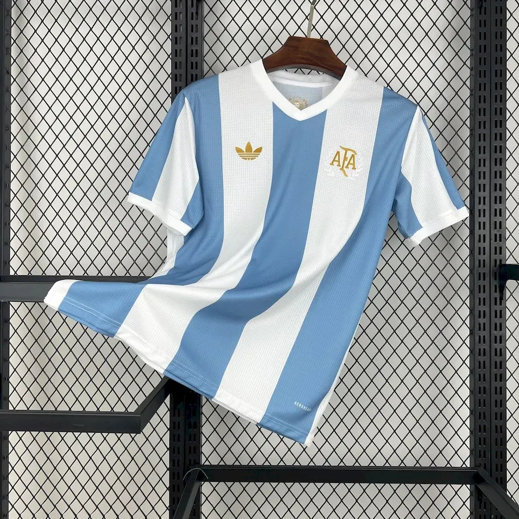 Camiseta Adidas 50.o Aniversario de Argentina 2024/25