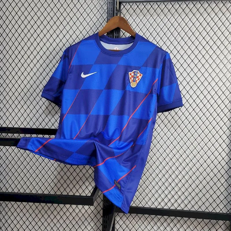 Camiseta de Croacia de visitante para la Eurocopa 2024/25