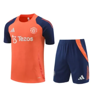 Camiseta de entrenamiento pantalon corto para adulto del Manchester United 2024/25 14002