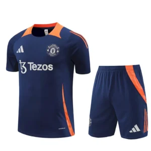 Camiseta de entrenamiento pantalon corto para adulto del Manchester United 2024/25 14003