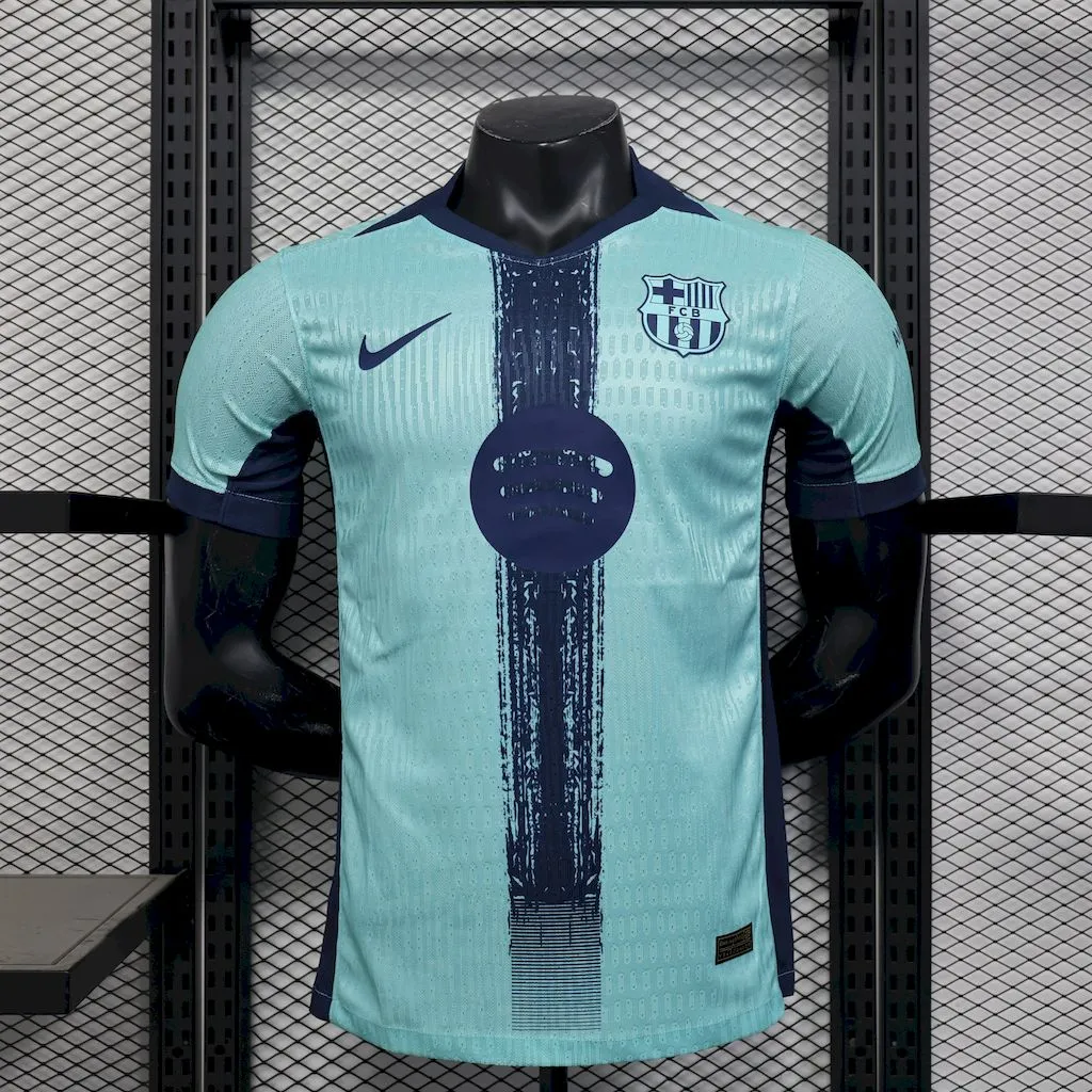Camiseta de entrenamiento prepartido del Barcelona 2025/26 Version Jugador