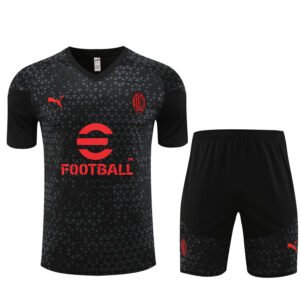Camiseta de entrenamiento unisex AC Milan 2023/24 para adulto pantalon corto 140014