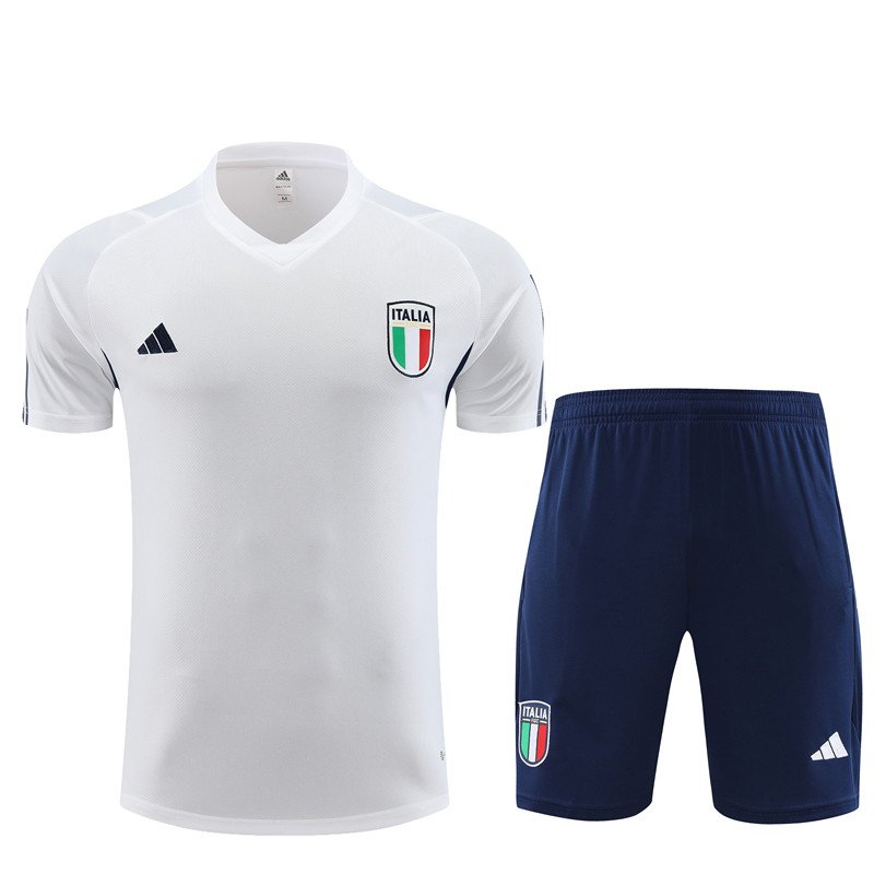 Camiseta de entrenamiento unisex Italia 2023/24 para adultos pantalon corto 14001