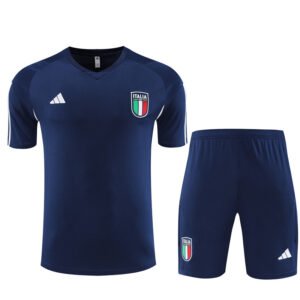 Camiseta de entrenamiento unisex Italia 2023/24 para adultos pantalon corto 140012