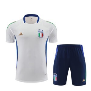 Camiseta de entrenamiento unisex Italia 2024/25 para adultos pantalon corto 140011