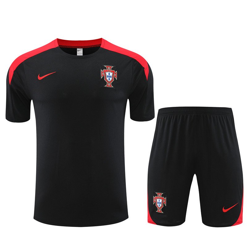Camiseta de entrenamiento unisex Portugal 2024/25 para adultos pantalon corto 1400123