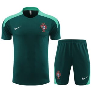 Camiseta de entrenamiento unisex Portugal 2024/25 para adultos pantalon corto 140014