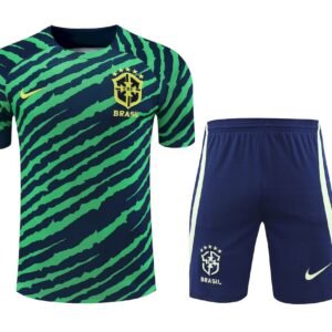 Camiseta de entrenamiento unisex de Brasil 2022/23 para adultos pantalon corto 418