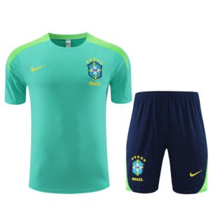 Camiseta de entrenamiento unisex de Brasil 2024/25 para adultos pantalon corto 14001