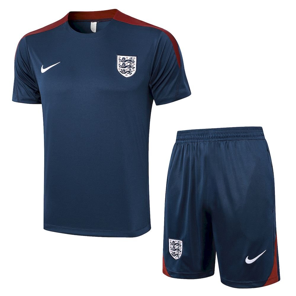 Camiseta de entrenamiento unisex de Inglaterra 2024/25 para adultos pantalon corto 815