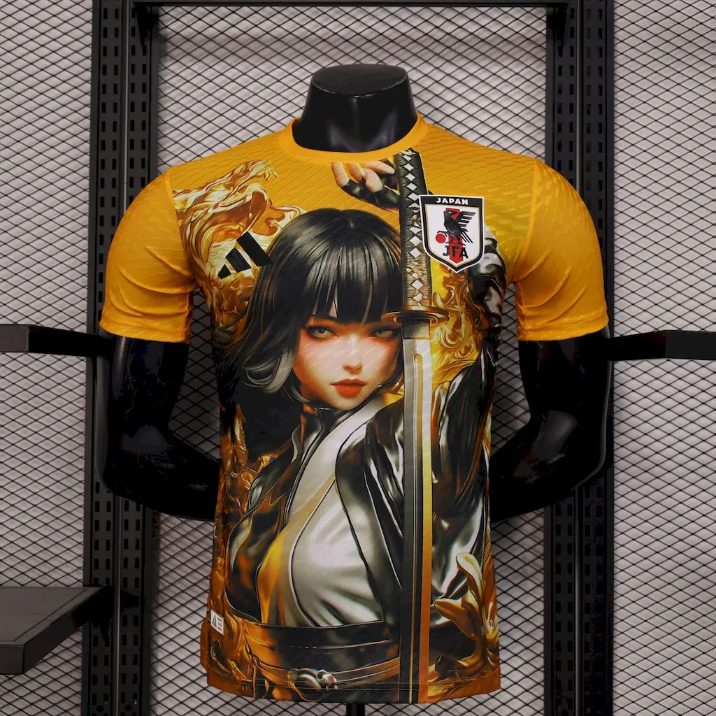 Camiseta de jugadora guerrera femenina de Japon 2025/26