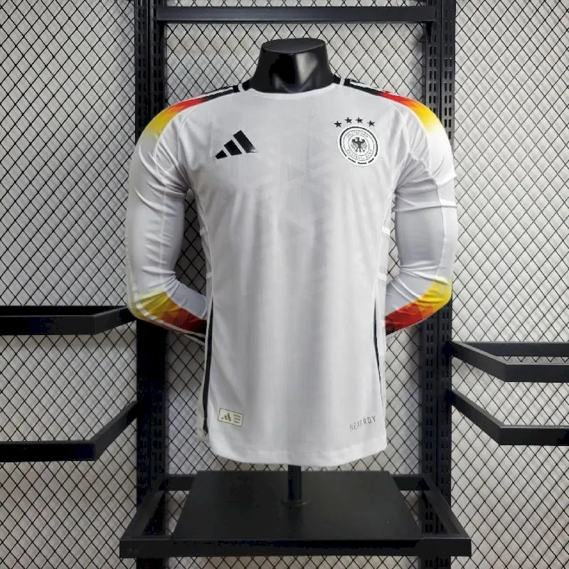 Camiseta de manga larga de local de Alemania para la Eurocopa 2024/25 version jugador