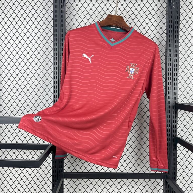 Camiseta manga larga local de Portugal para el Mundial 2026