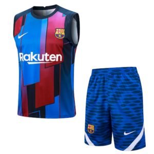 Camiseta de tirantes y pantalon corto unisex Barcelona 2024/25 para adulto 81578