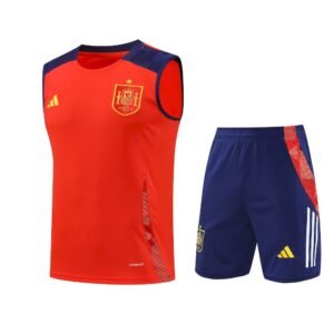Camiseta de tirantes y pantalon corto unisex Espana 2024/25 para adultos 418