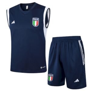 Camiseta de tirantes y pantalon corto unisex Italia 2023/24 para adultos 8155