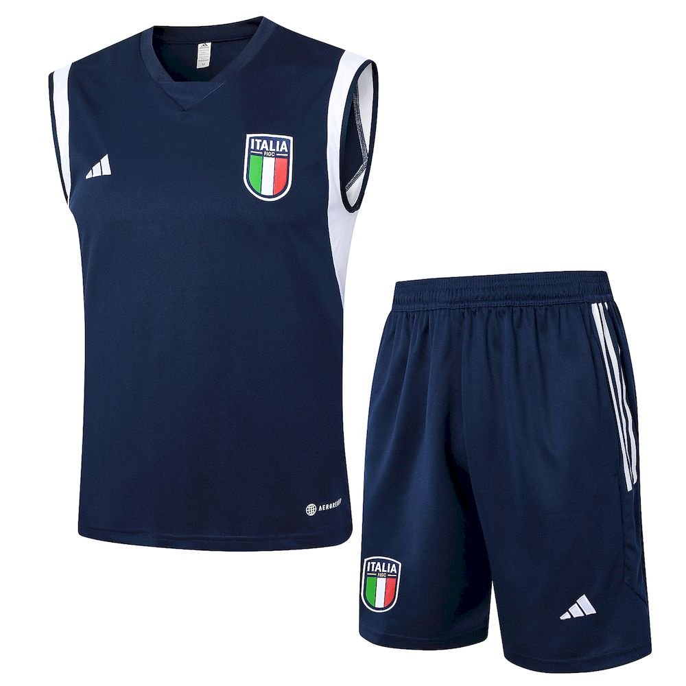 Camiseta de tirantes y pantalon corto unisex Italia 2023/24 para adultos 8155