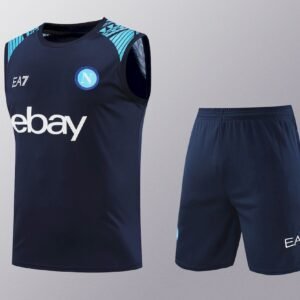 Camiseta de tirantes y pantalon corto unisex Napoli 2024/25 para adultos 4184