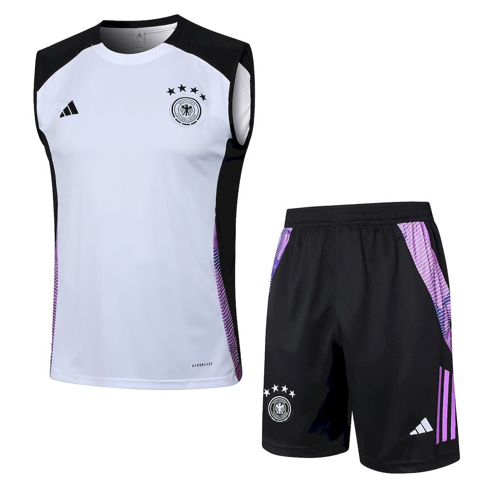 Camiseta de tirantes y pantalon corto unisex para adultos Alemania 2024/25 815