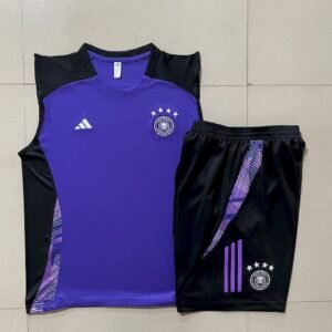Camiseta de tirantes y pantalon corto unisex para adultos Alemania 2024/25 8156