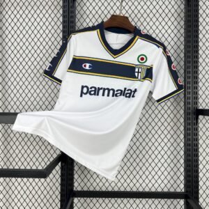 Camiseta de visitante Retro Parma Calcio 2002/03