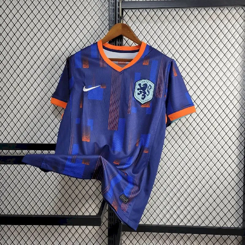 Camiseta de visitante de Países Bajos para la Eurocopa 2024/25