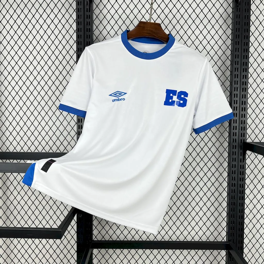 Camiseta de visitante de la seleccion nacional de El Salvador 2025/26