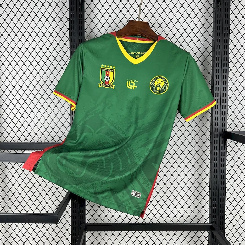 Camiseta local de Camerun 2025/26