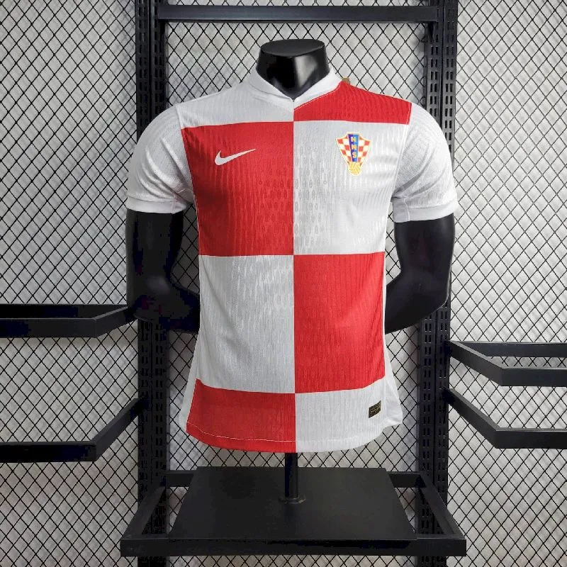 Camiseta local de Croacia para la Eurocopa 2024/25 version jugador