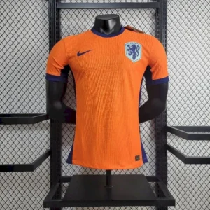 Camiseta local de Paises Bajos para la Eurocopa 2024/25 version jugador