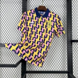 Camiseta retro de la tercera equipacion de Escocia 1988/89