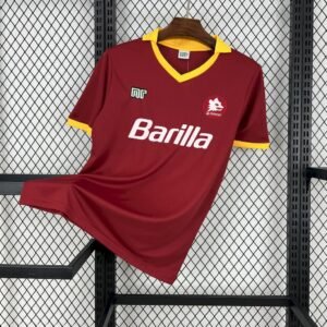 Camiseta retro de local de la AS Roma 1989/90