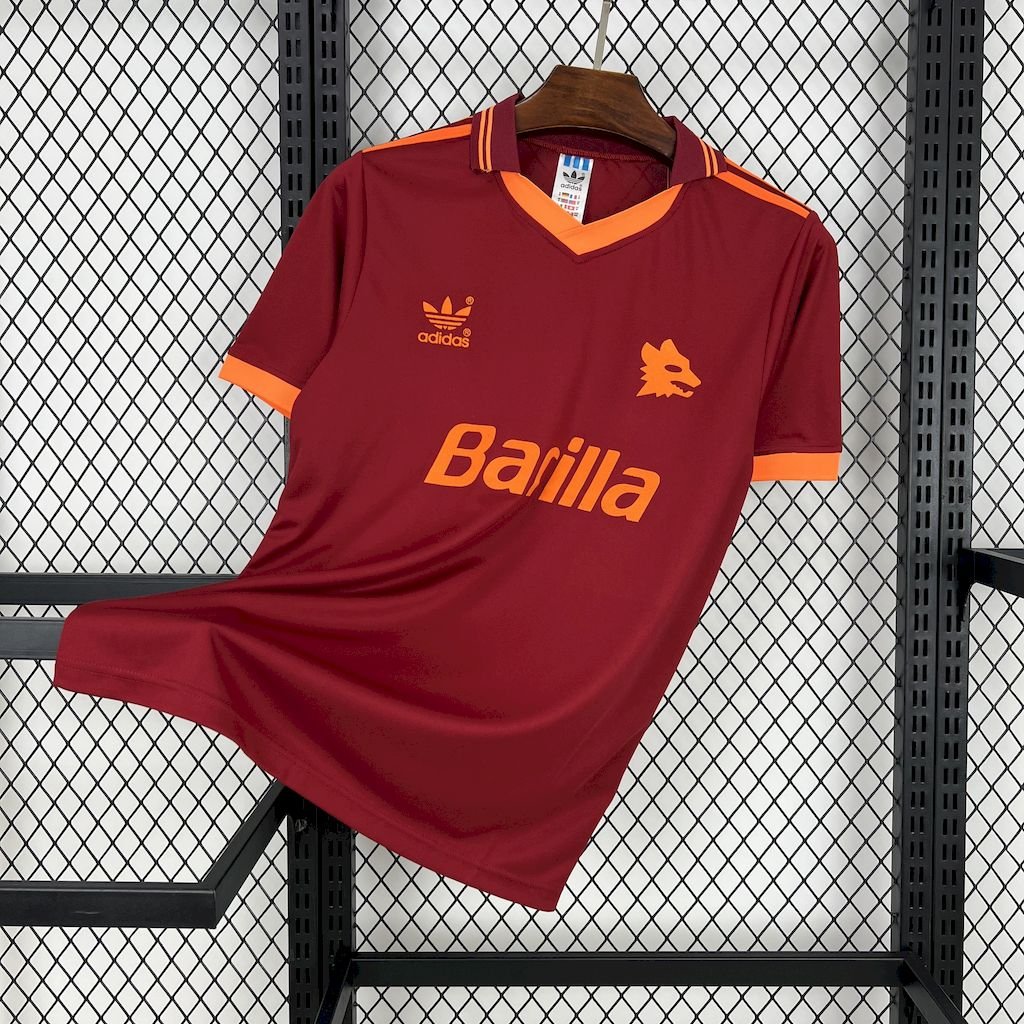 Camiseta retro de local de la AS Roma 199294-2