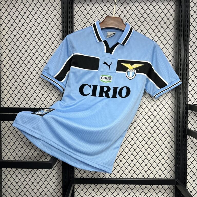 Camiseta retro de local de la SS Lazio 1998/99