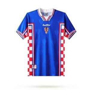 Camiseta retro de visitante de Croacia 1998