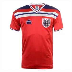 Camiseta retro de visitante de Inglaterra 1980/83