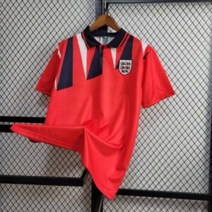 Camiseta retro de visitante de Inglaterra 1992
