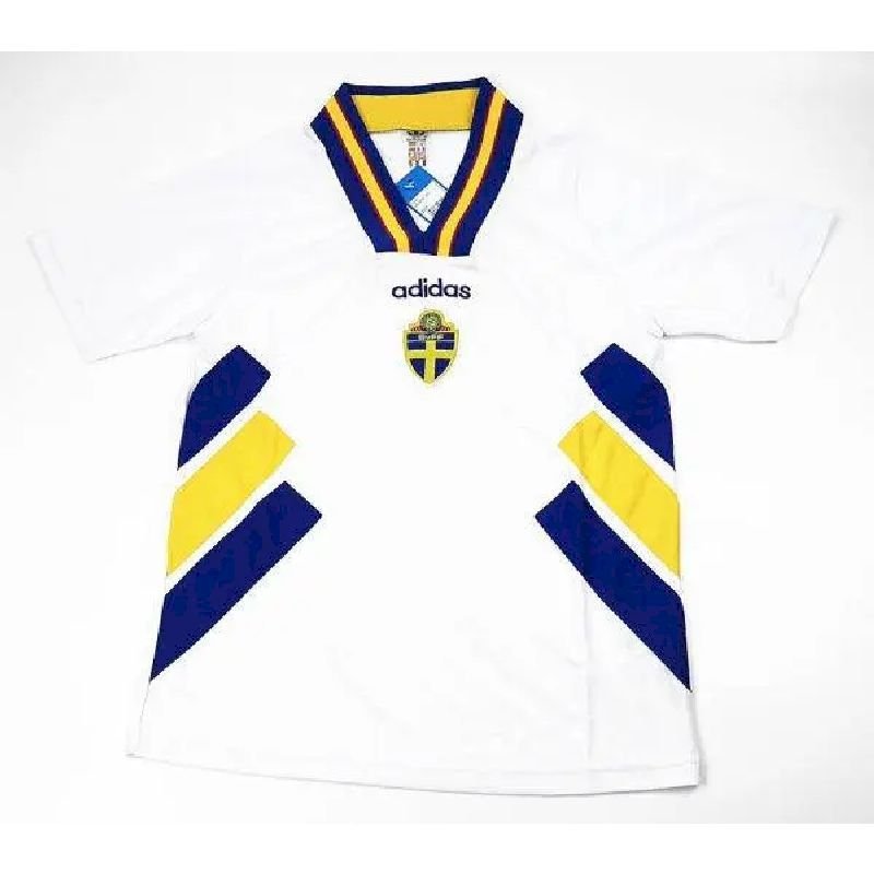 Camiseta retro de visitante de Suecia 1994/96