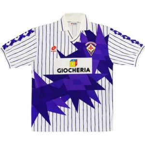 Camiseta retro de visitante de la Fiorentina 1991/92