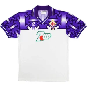 Camiseta retro de visitante de la Fiorentina 1992/1993