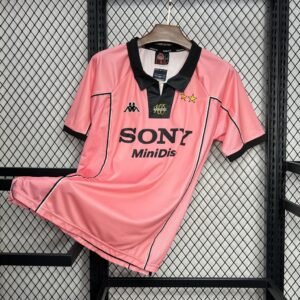 Camiseta retro de visitante de la Juventus 1997/98