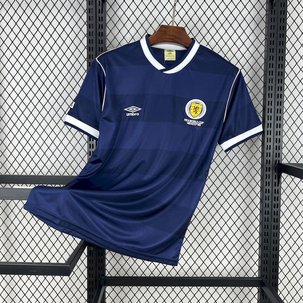 Camiseta retro local de Escocia 1987/88