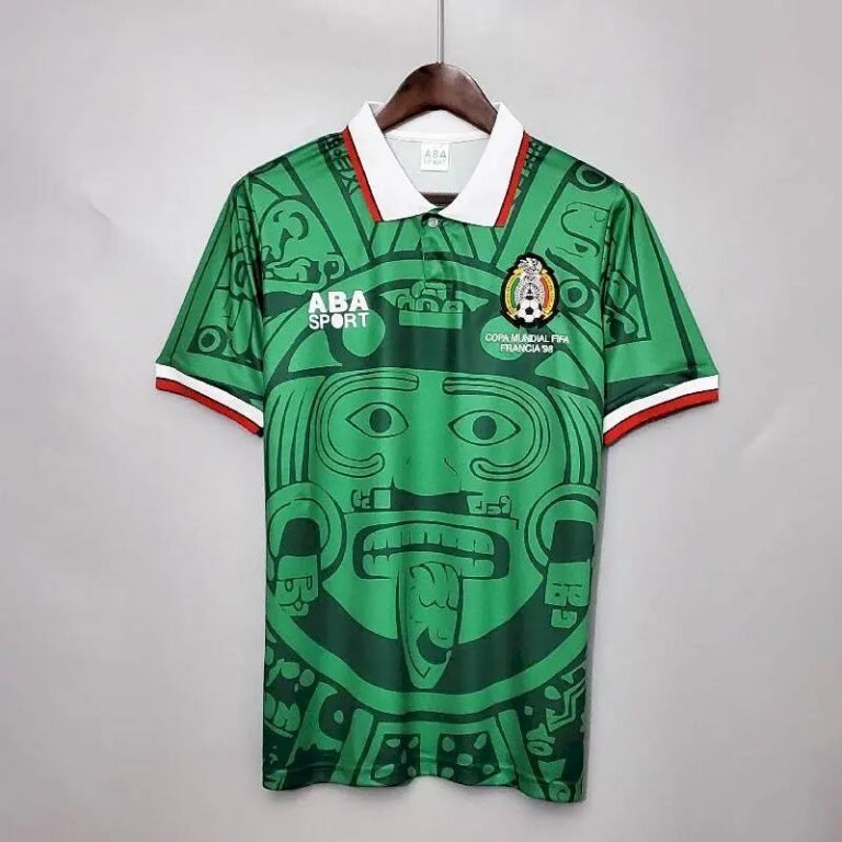 Camiseta retro local de Mexico 1998