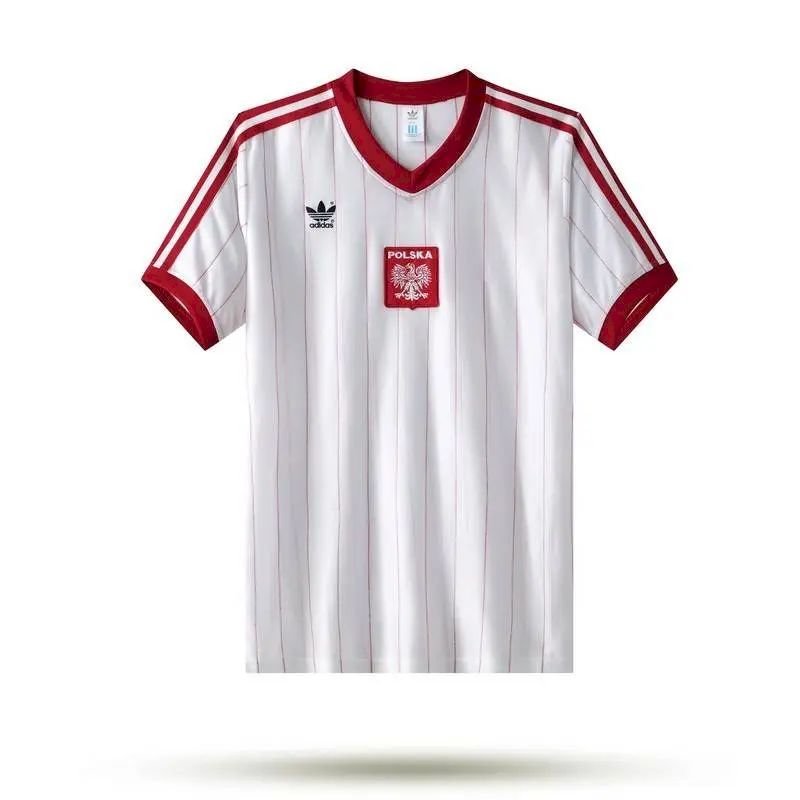 Camiseta retro local de Polonia 1982