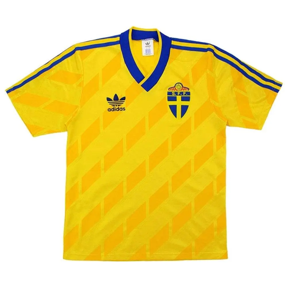 Camiseta retro local de Suecia 1988/1991