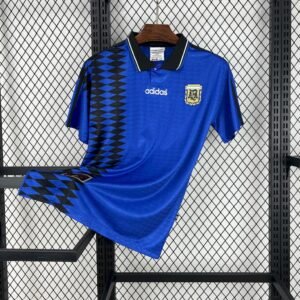 Camiseta retro visitante de Argentina 1994