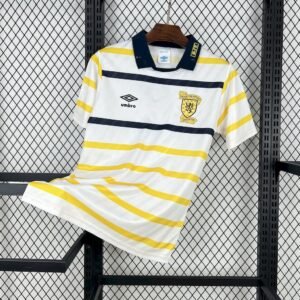 Camiseta retro visitante de Escocia 1988/91