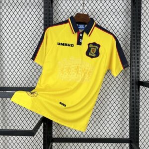 Camiseta retro visitante de Escocia 1996/98